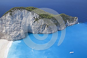 Island paradise. Ionic Sea of Greece Zakynthos