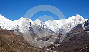 Island peak (Imja Tse) - popular climbing mountain in Nepal photo