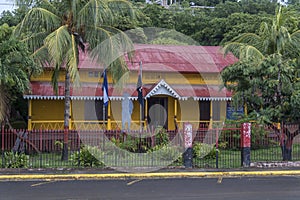 Waterfront building in San Juan del Sur Nicaragua photo