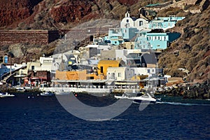 The island of Santorini, Greece