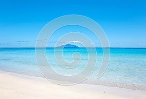 Island Silhouette, Island Mahe, Republic of Seychelles, Africa