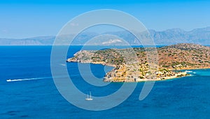 Island of Spinalonga, Crete, Greece