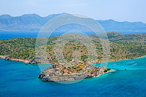 Island of Spinalonga, Crete, Greece