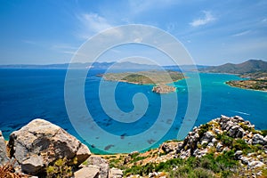 Island of Spinalonga, Crete, Greece