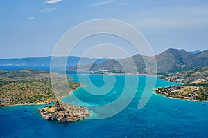 Island of Spinalonga, Crete, Greece