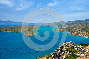 Island of Spinalonga, Crete, Greece