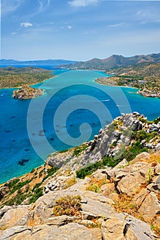 Island of Spinalonga, Crete, Greece