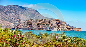 Island of Spinalonga, Crete, Greece