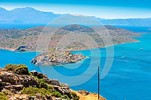 Island of Spinalonga, Crete, Greece