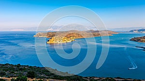 Island of Spinalonga, Crete, Greece