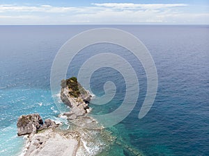 Island St.Nikola near Budva, Montenegro