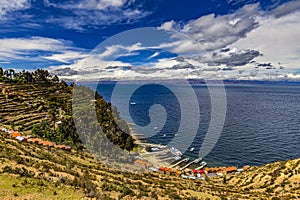 Island of the Sun, Lake Titicaca, Bolivia