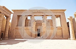 The Island Temple of New Kalabsha Outside of Aswan, Egypt