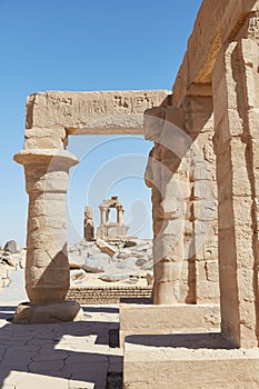 The Island Temple of New Kalabsha Outside of Aswan, Egypt