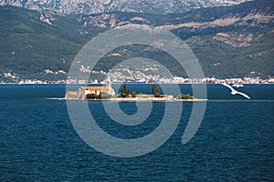Island in Tivat Bay, The Our Lady of Mercy- Gospa od milosti, Montenegro