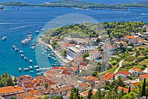 Isla de vista aérea 