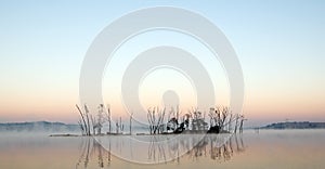 Island View, Rietvlei Nature Reserve, South Africa.