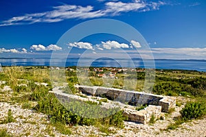 Island of Vir church ruins
