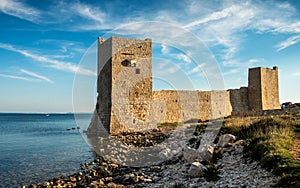 Island of Vir fortress ruins