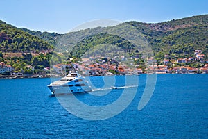 Island of Vis yachting destination view