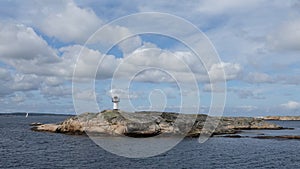 Island on way from Stromstad to Koster Islands in Sweden