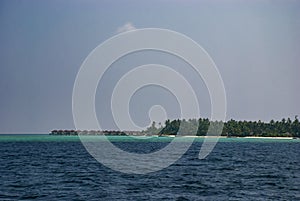 The islands and atolls of the Maldives