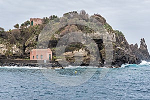 Islands of Cyclops on Sicily Island