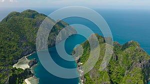 Islands in El Nido, Palawan. Philippines.