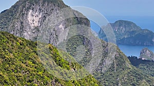 Islands in El Nido, Philippines.