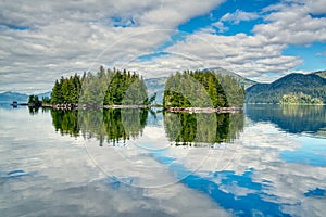 Islands in Misty Fjords, Alaska