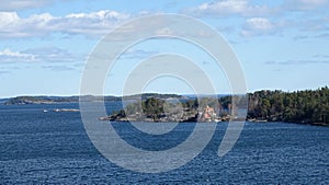 Islands of Nynashamn in  Stockholms lan in Sweden