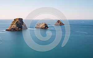 Islands at Pen-Hir Cape at Camaret-sur-Mer