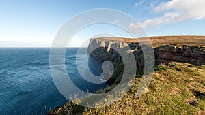 Isle of Hoy cliffs, Orkney photo