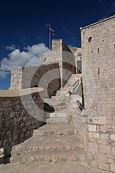 Isle of Hvar, Croatia, old city fortress