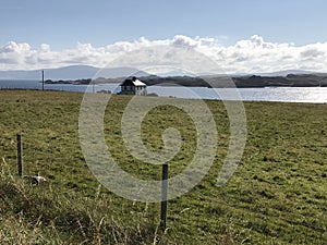 Isle of Iona looking towards Scotland