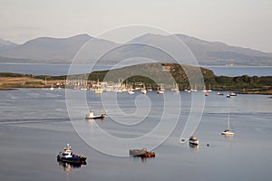 Isle of Kerrera and the Isle of Mull