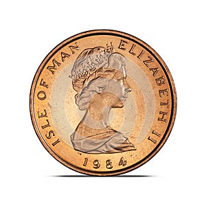 The Isle of Man 2 pence, 1984