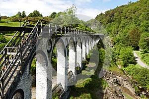 Isle of Man UK. The Laxey Wheel. Oldest working waterwheel in the world.