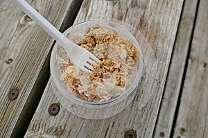 Isle of Man United Kingdom. A bowl of fresh crab caught in Peel bay