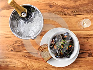 Isle of Mull Mussels and Champagne photo
