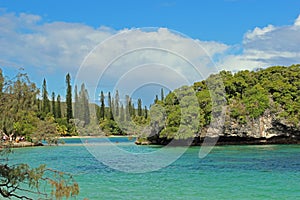 Isle of pines, new caledonia, south pacific