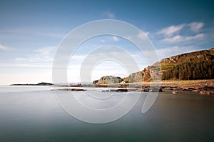Isle of seal coastline.
