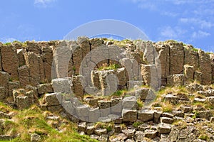 Isle of Staffa volcanic columnar basalt