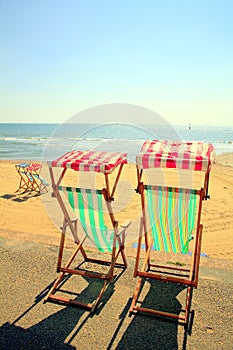 Isle of Wight Deckchairs.