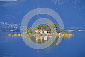 Islet Daskalio at Poros island