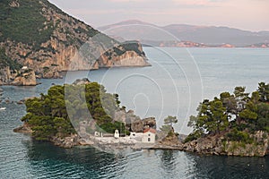 The Islet of Virgin Mary -  Parga  Greece