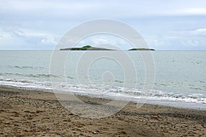 Islets on the horizon in Wales