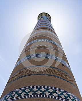 Khiva Islom Hoja Minaret photo