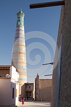 Islom Hoja Minaret in Khiva