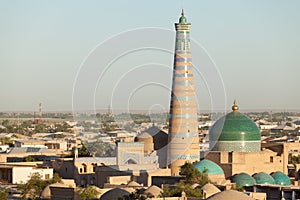 Islom Hoja Minaret and Madrasa in Khiva